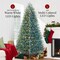 Best Choice Products Pre-Lit Premium Nordic Fir Artificial Full Christmas Tree w/2-in-1 Twinkle LEDs – Blue Spruce